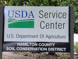 Sign for USDA Service Center